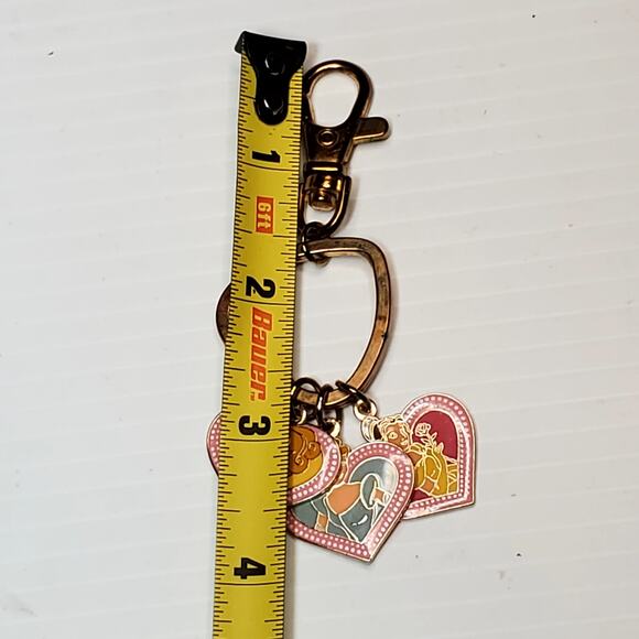 Disney Princess Keychain 4" Cinderella Belle Aurora - Picture 4 of 4